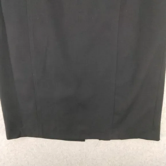 harve benard by benard holtzman Skirt Size 6 100% Wool Black Pencil Maxi Slit